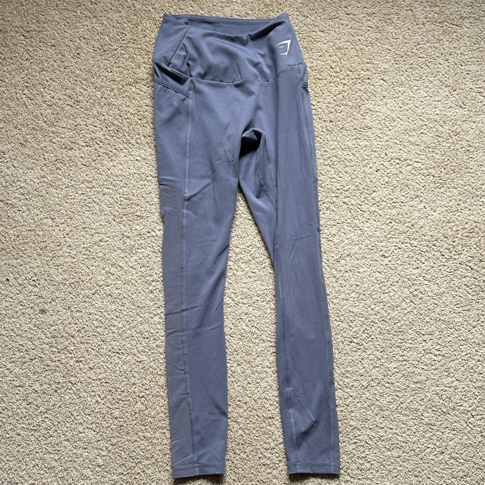 Gymshark Grey Blue Leggings